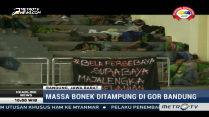 Tercatat 1.200 Bonek Telah Tiba di Kota Bandung