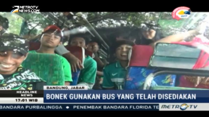 Ribuan Bonek Mulai Dipulangkan Secara Bertahap