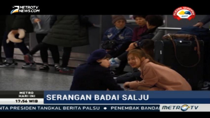 Badai Salju Paksa Ribuan Penumpang Tertahan di Bandara Turki