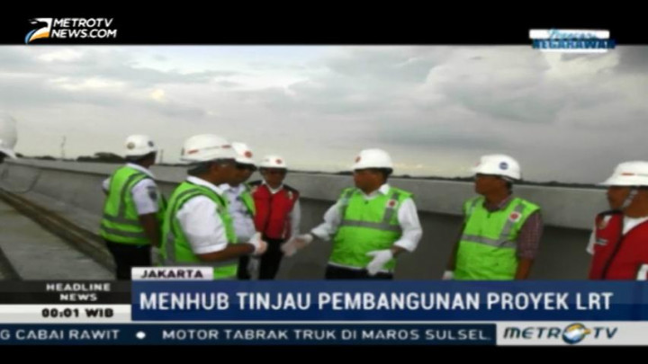 LRT Jabodetabek Ditargetkan Beroperasi 2019