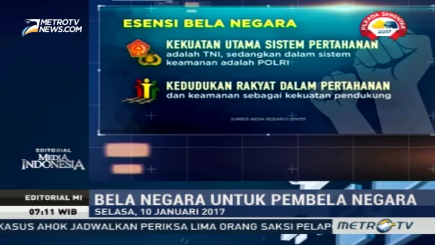Bela Negara untuk Pembela Negara