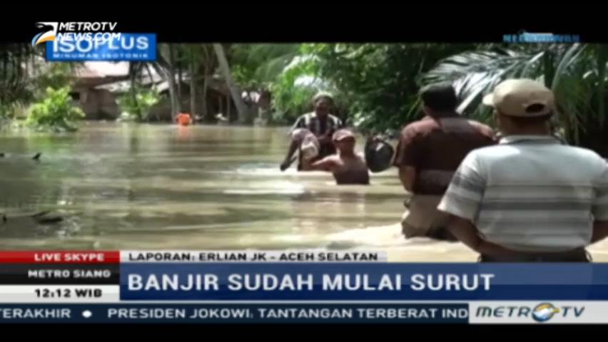 Aktivitas Warga Aceh Belum Normal Meski Banjir Surut