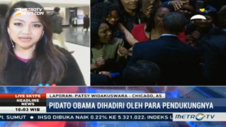 Barack Obama Berkaca-kaca Saat Sampaikan Pidato Perpisahan