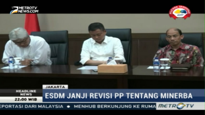 Kementerian ESDM Janji Revisi PP Aturan Ekspor Konsentrat Mineral