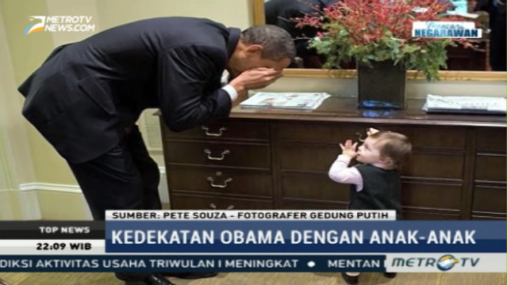 Sisi Lain Obama dalam Bidikan Lensa