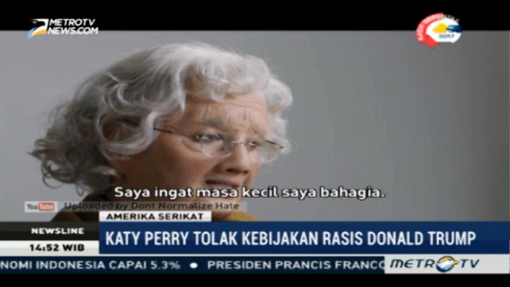 Tolak Kebijakan Rasis Trump, Katy Perry Rilis Video Ini