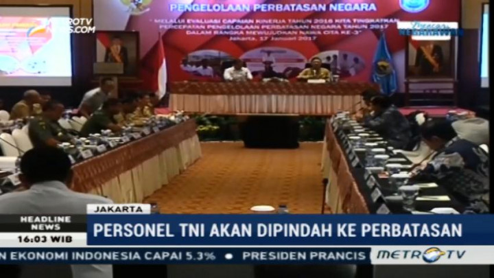 Antisipasi Beragam Ancaman, Personel TNI akan Dipindahkan ke Perbatasan
