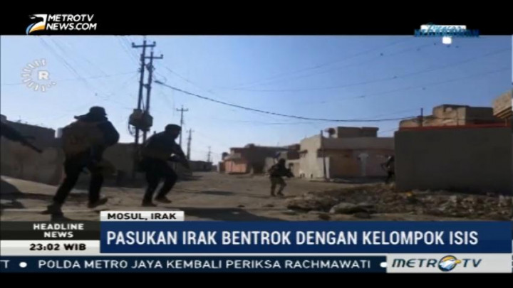 Tentara Irak Gempur Pertahanan ISIS di Komplek Makam Nabi Yunus