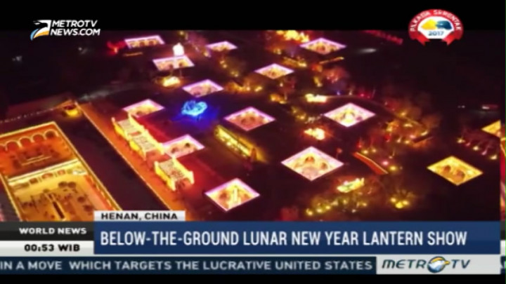 Lunar New Year Celebration with Below the Ground Lantern Show
