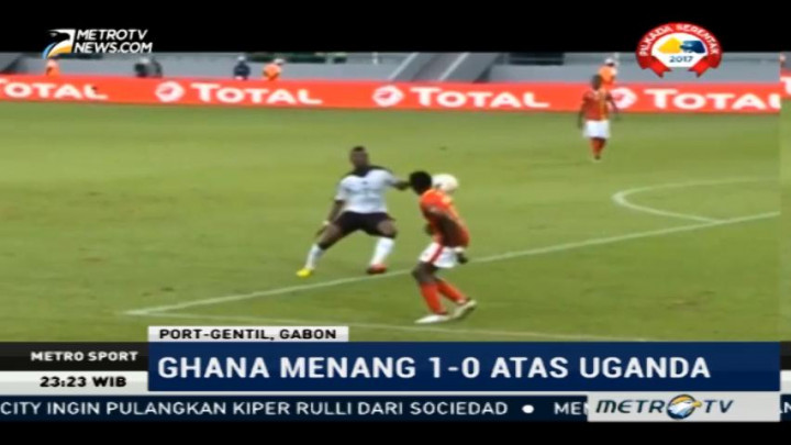 Ghana Sukses Puncaki Klasemen Grup D Piala Afrika