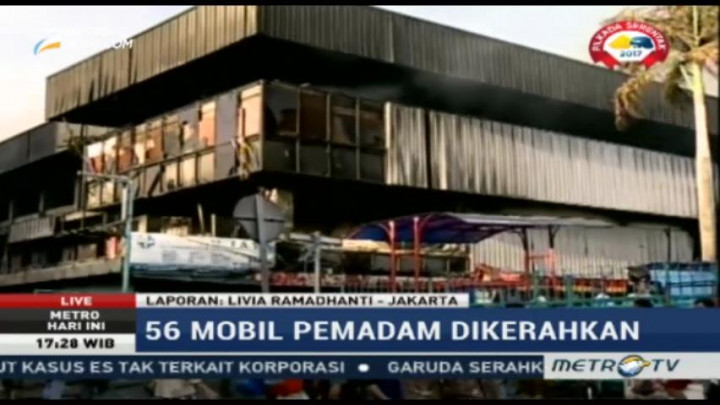 Pedagang Korban Kebakaran akan Direlokasi ke Blok V Pasar Senen