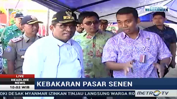 Pemprov DKI Tawarkan Tiga Solusi untuk Pedagang Pasar Senen