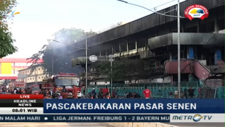 Pascakebakaran, Mobil Damkar Masih Disiagakan di Pasar Senen