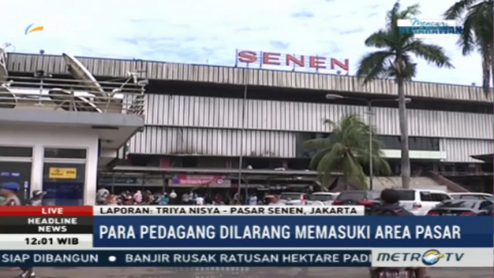 Nasib Pedagang Pascakebakaran Pasar Senen