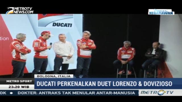 Ducati Perkenalkan Duet Lorenze & Dovizioso