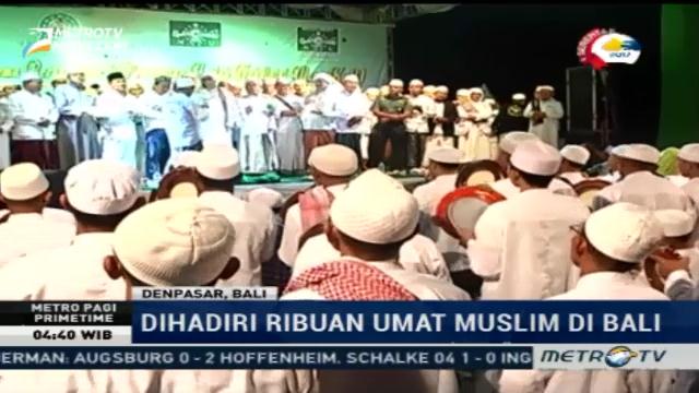 Ribuan Umat Muslim Hadiri Tablig Akbar di Bali