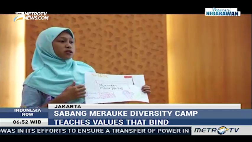 Sabang Merauke Diversity Camp Teaches Values That Bind