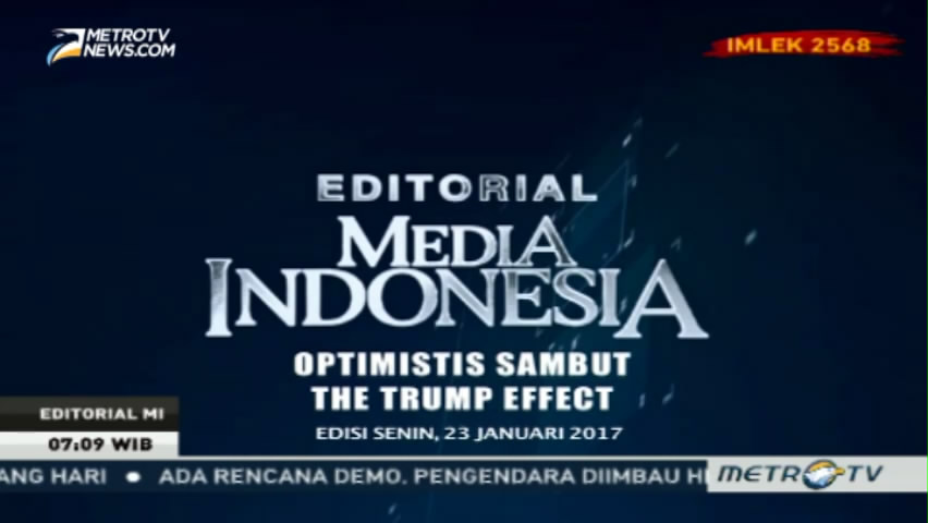Optimistis Sambut the Trump Effect