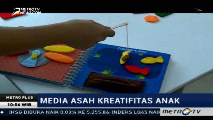 Asyiknya Bermain sambil Mengasah Kreativitas Anak Lewat Buku