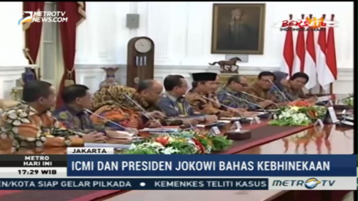 ICMI Temui Presiden Membahas Kebhinnekaan dan Berita Hoax