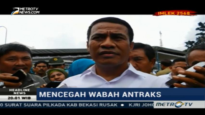 Kementan Bentuk Tim Khusus Tangani Kasus Antraks