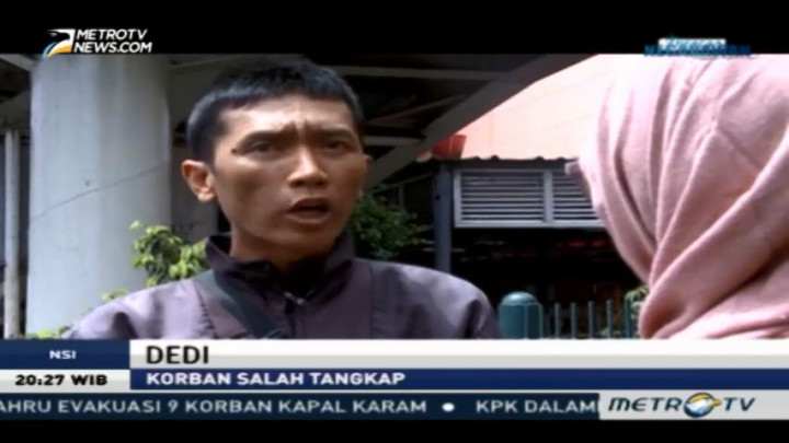 Pengakuan Dedi Korban Salah Tangkap