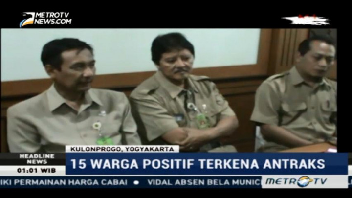 15 Pasien Antraks di Kulon Progo dalam Proses Pemulihan