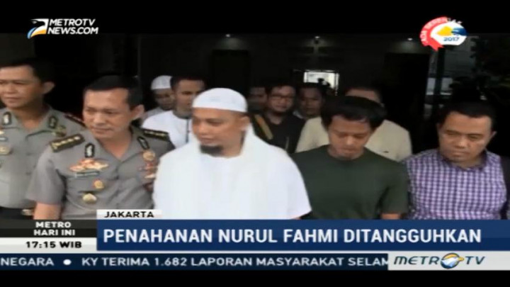 Dijamin Arifin Ilham, Penahanan Nurul Fahmi Ditangguhkan