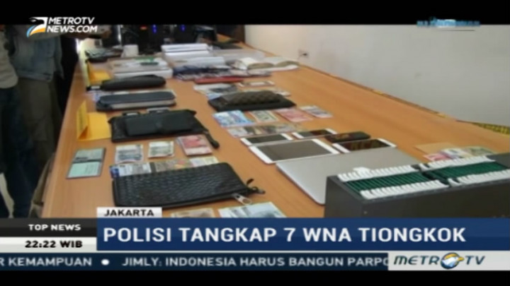 Polisi Tangkap Tujuh WNA Pelaku <i>Cyber Crime<i/>