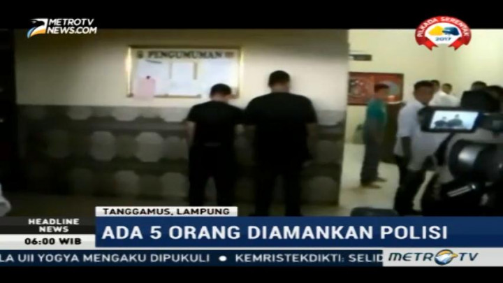 Simpan Narkoba, Sekda Kabupaten Tanggamus Ditetapkan Tersangka