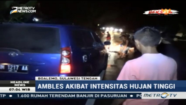 Jalan Trans Sulawesi Ambles