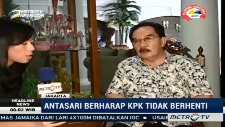 Antasari Azhar Siap Bantu KPK Ungkap Tiga Kasus Besar