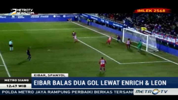 Menang Agregat 5-2 Atas Eibar, Atletico ke Semifinal Copa del Rey