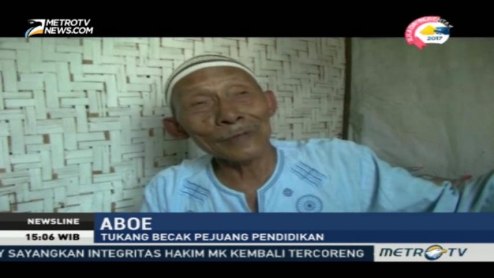 Penarik Becak Peduli Pendidikan