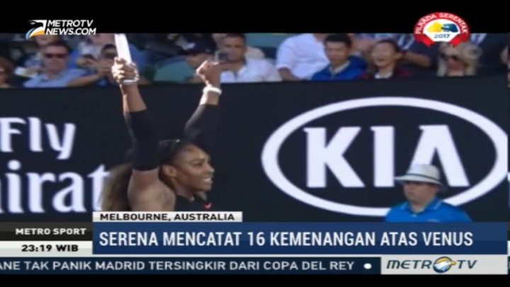 All Williams Final Kembali Tercipta di Australia Terbuka 2017