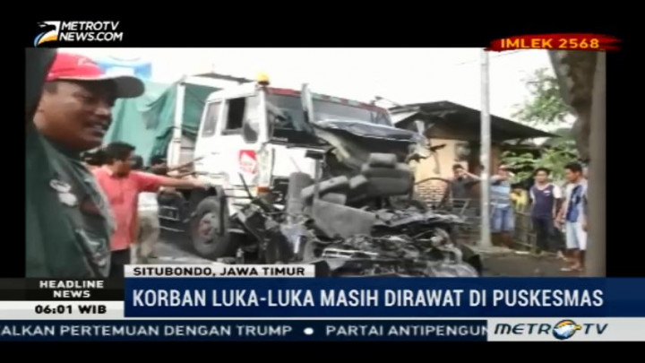 Kecelakaan Beruntun di Pantura Situbondo, Seorang Tewas