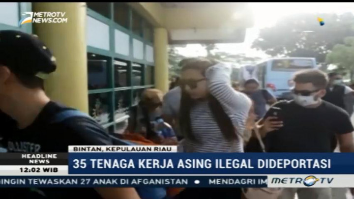 35 TKA Ilegal Dideportasi Imigrasi Tanjung Uban