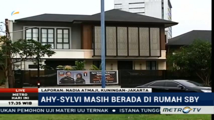AHY-Sylvi Masih Berada di Rumah SBY