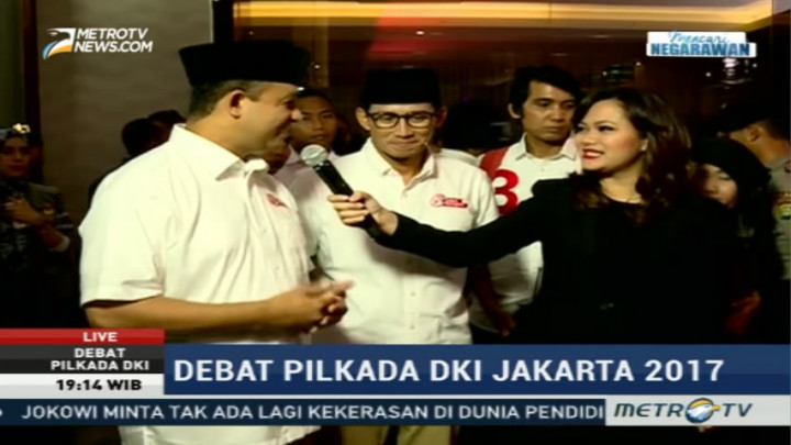 Anies Mengaku Bersemangat Hadapi Debat Kedua Pilkada DKI