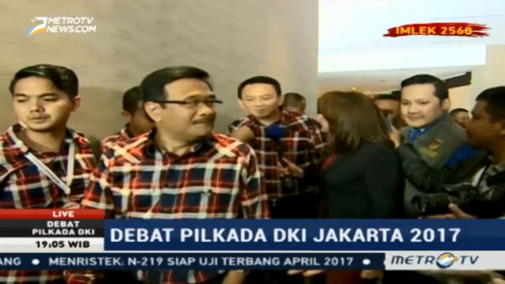 Soal Kejutan di Debat Kedua, Ahok-Djarot: Lihat Saja Nanti