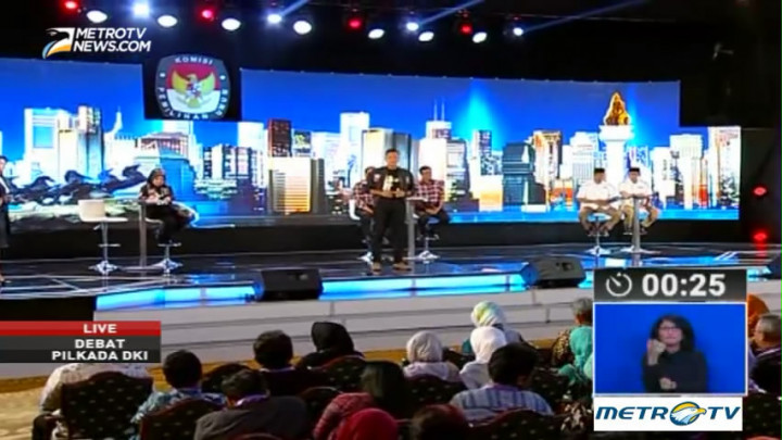 Debat Kedua Pilkada DKI Jakarta (1)