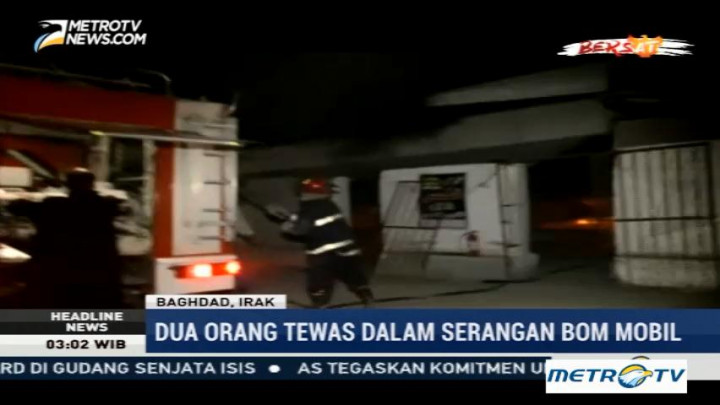 Dua Tewas dalam Serangan Bom Mobil di Baghdad