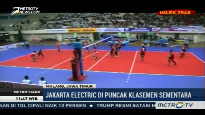 Jakarta Elektrik Kalahkan Jakarta Pertamina di Laga Perdana Proliga 2017