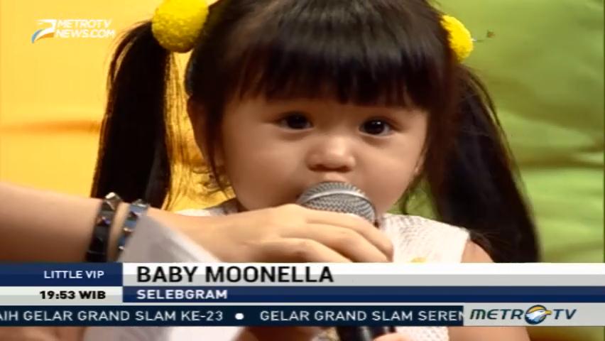 Cak Lontong Ajak Selebgram Cilik Baby Moonella Bernyanyi