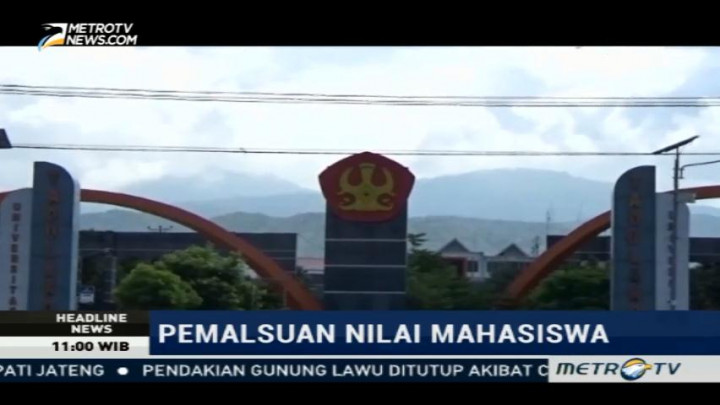 Kasus Pemalsuan Nilai, Universitas Tadulako Bantah Terima Suap