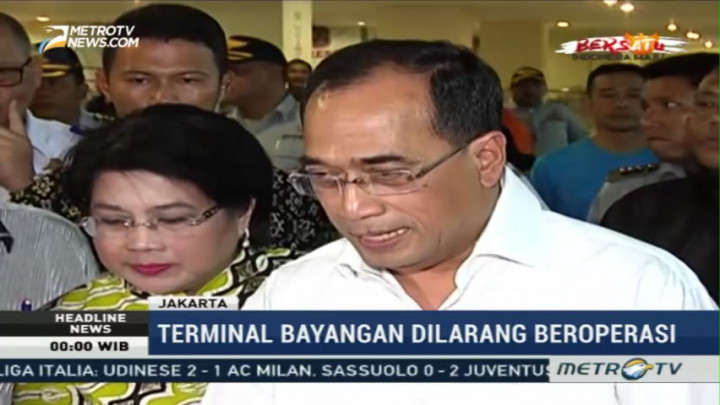 Menhub Tinjau Fasilitas Terminal Pulo Gebang