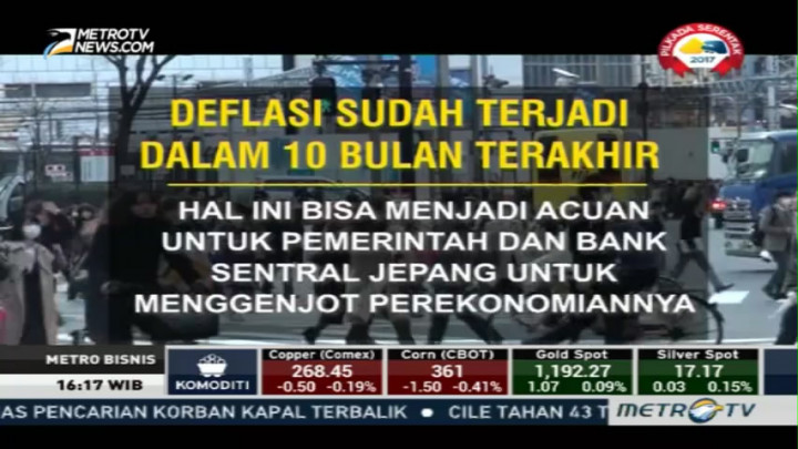 Tren Deflasi Jepang 2016