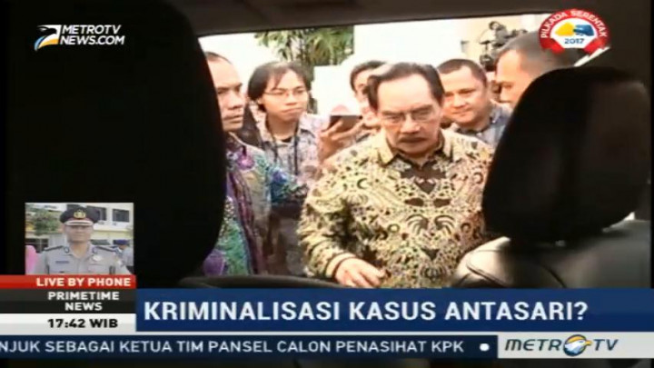 Polda Metro akan Lanjutkan Laporan Antasari 6 Tahun Lalu