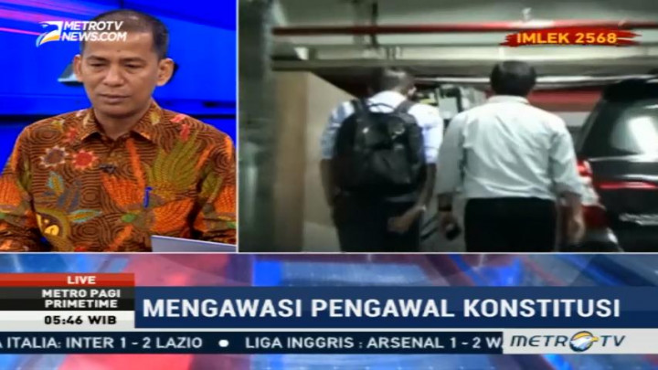 Mengawasi Pengawal Konstitusi