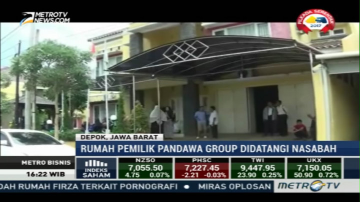 Nasabah Kembali Datangi Rumah Pimpinan Pandawa Group